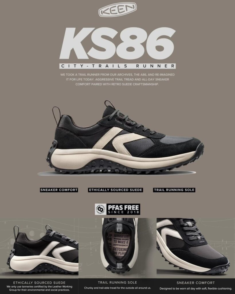 KEEN New City-Trails Runner KS86 功能