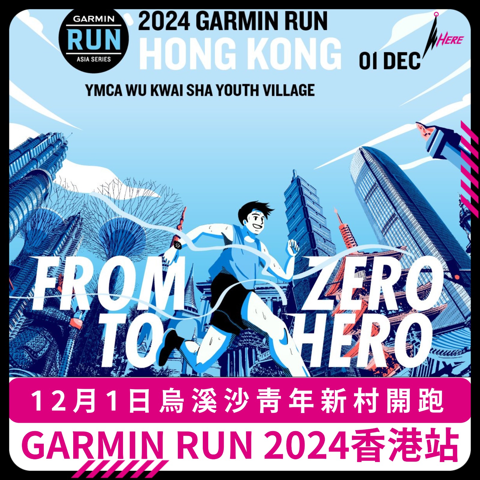 GARMIN RUN 2024香港站設3個距離